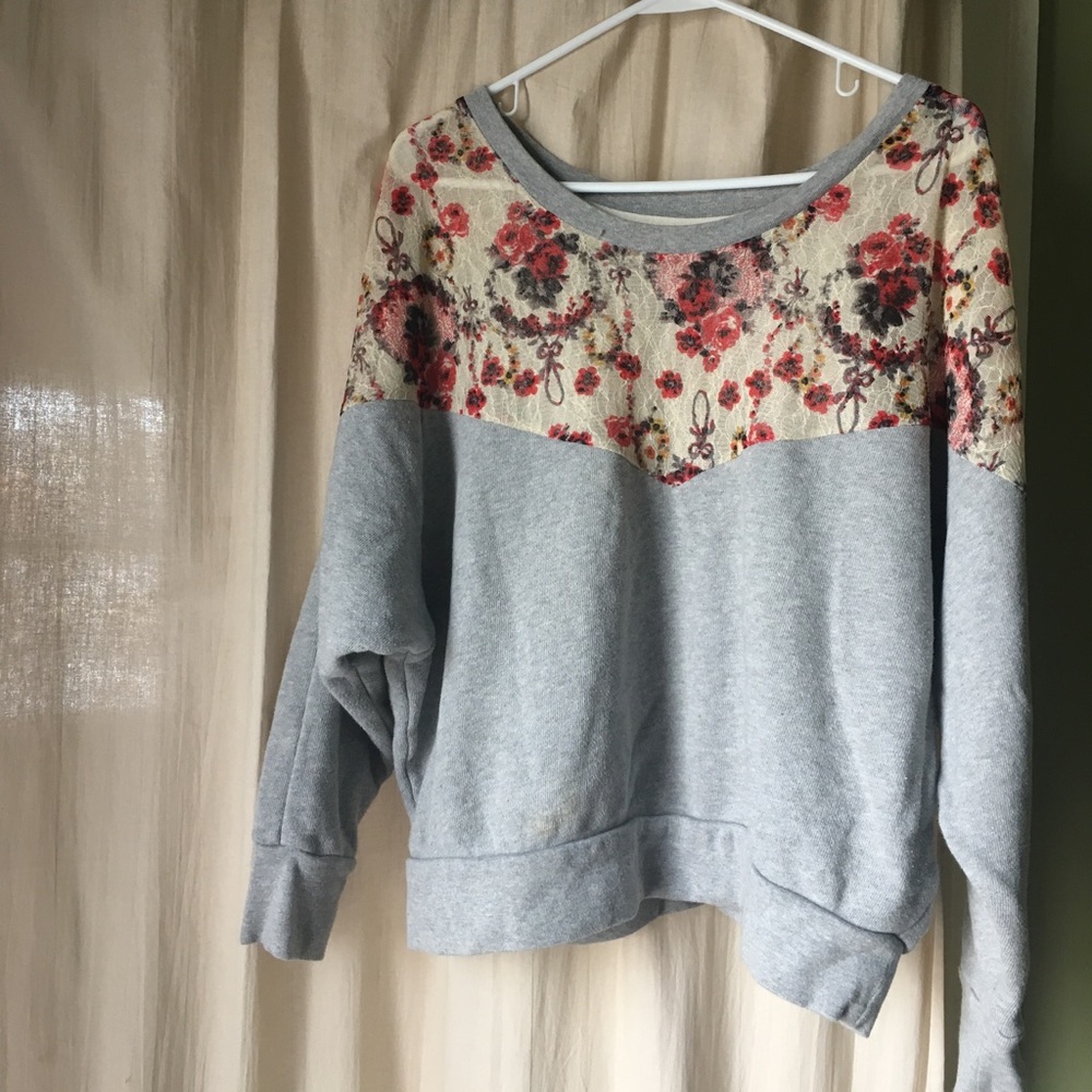 Free people sweater blouse